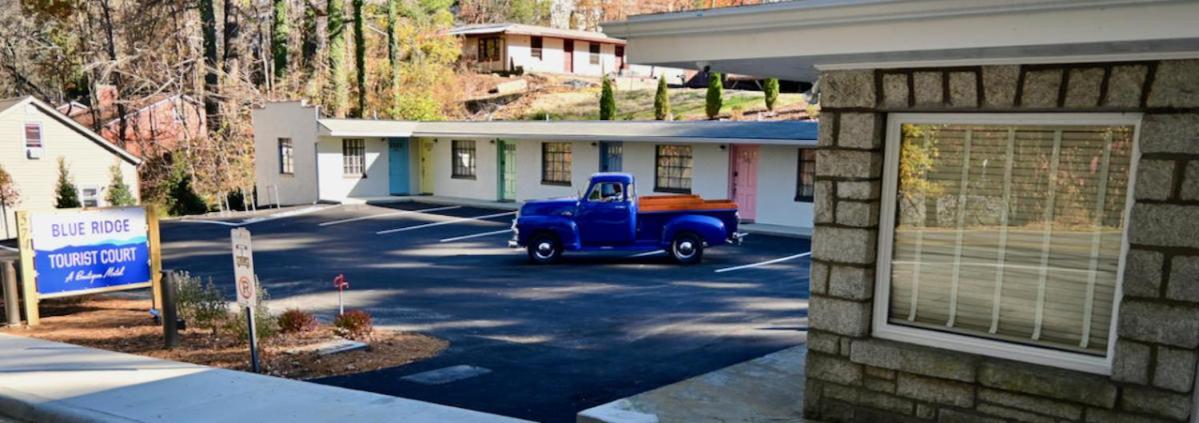 Motel Blue Ridge Tourist Court Boone Exteriér fotografie
