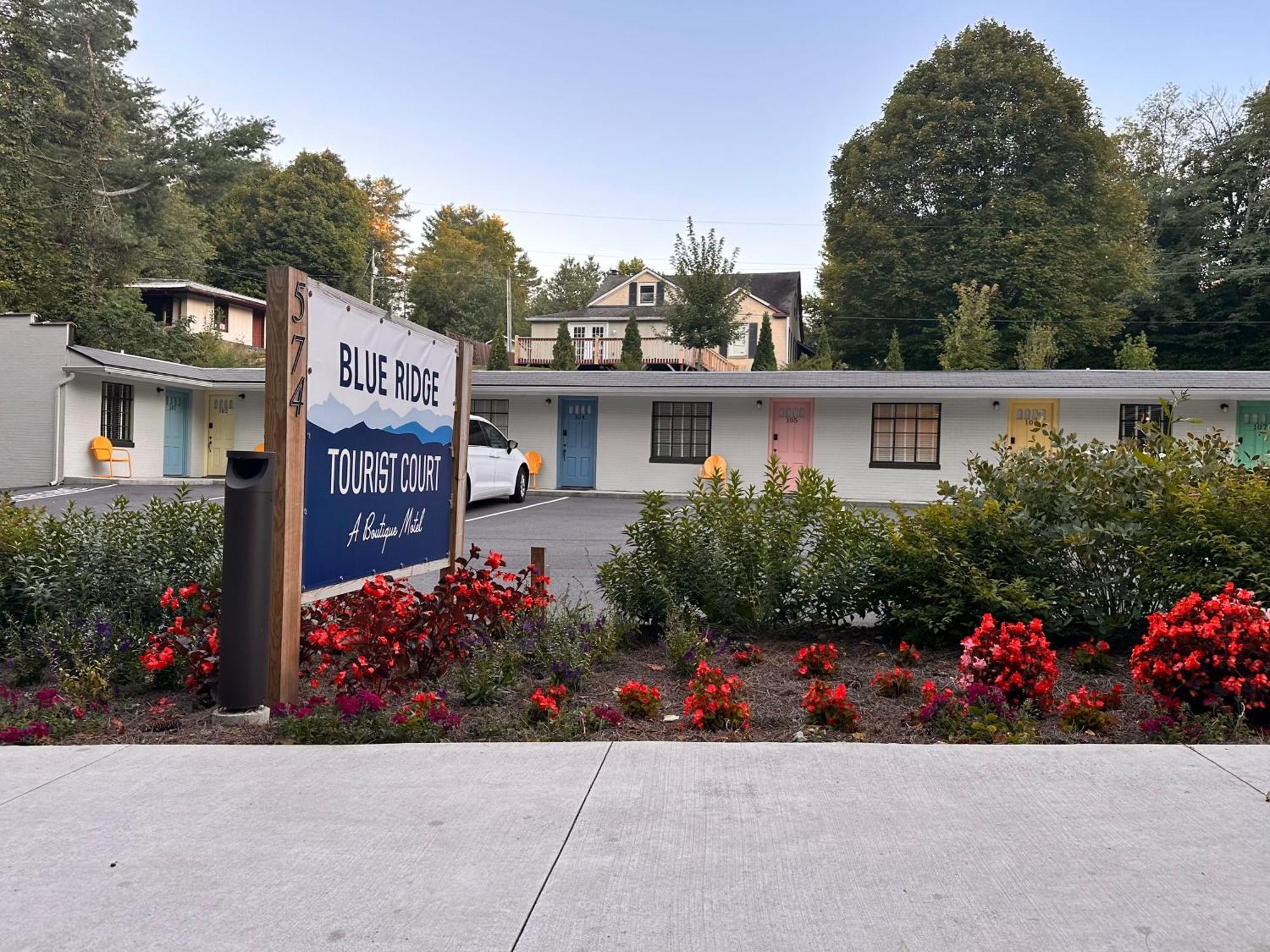 Motel Blue Ridge Tourist Court Boone Exteriér fotografie